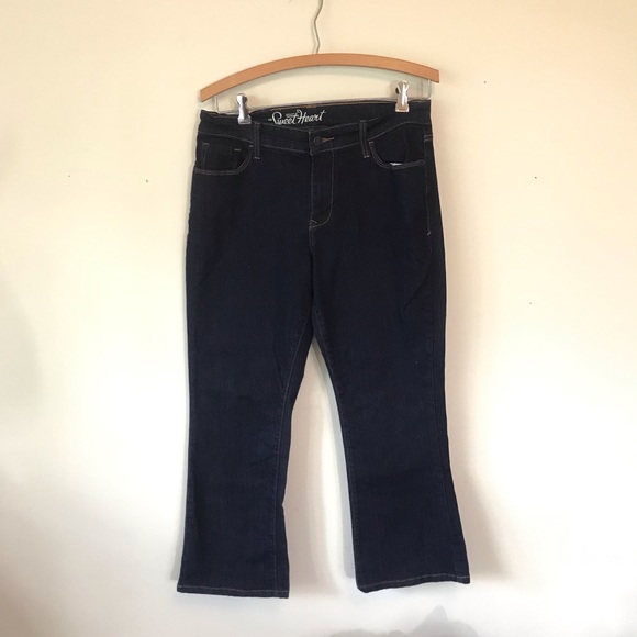 Old Navy Denim - Old Navy The Sweetheart Dark Wash Bootcut Jeans